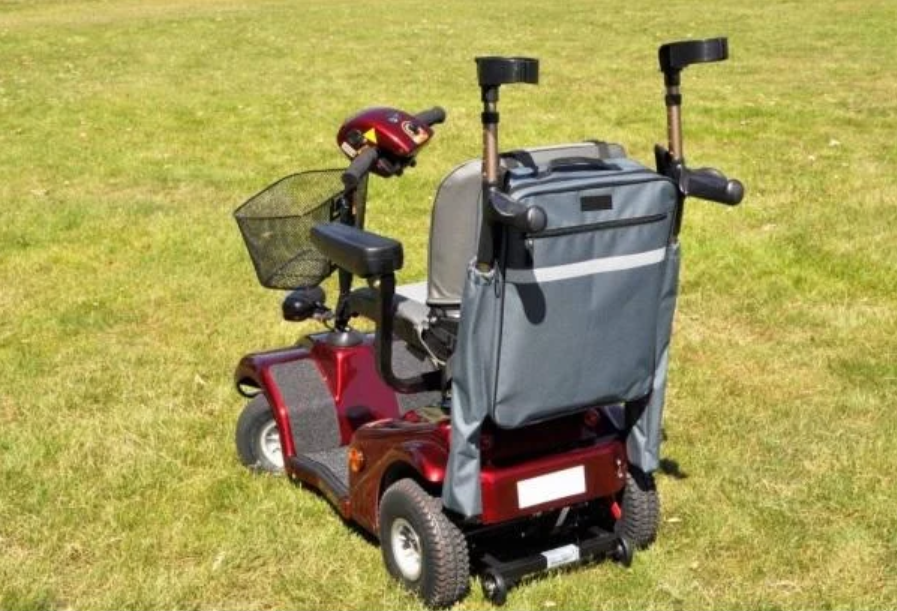 Splash Crutch/Walking Stick Bag For Wheelchairs & Scooters