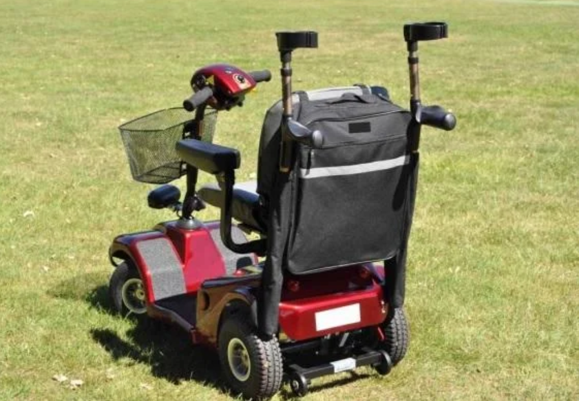 Splash Crutch/Walking Stick Bag For Wheelchairs & Scooters