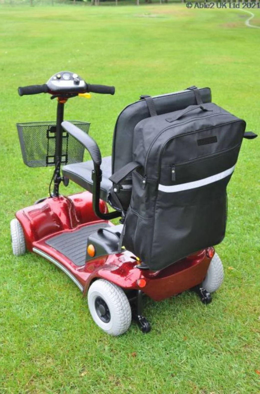 Splash Crutch/Walking Stick Bag For Wheelchairs & Scooters