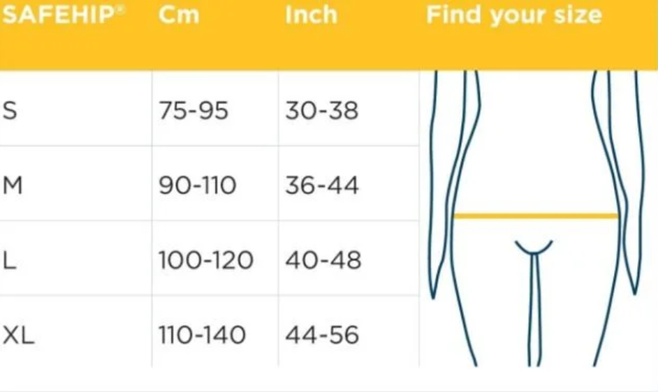 Mens Safehip AirX Hip Protector Pant