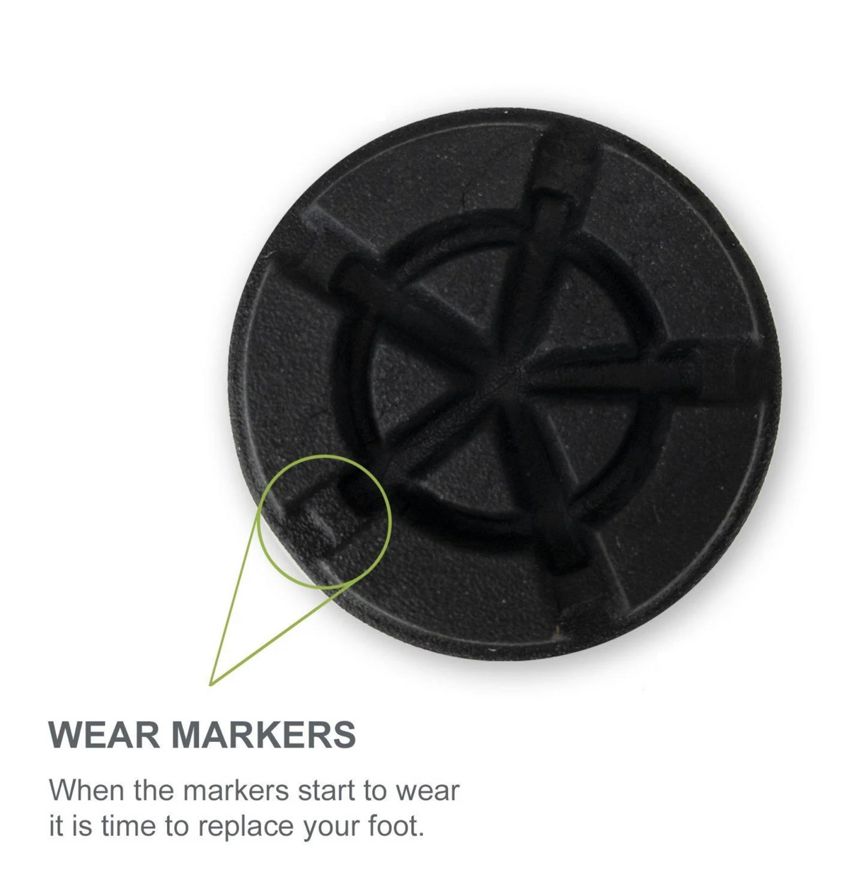 Flexyfoot Ferrule - Shock Absorbing Ferrule For Walking Sticks