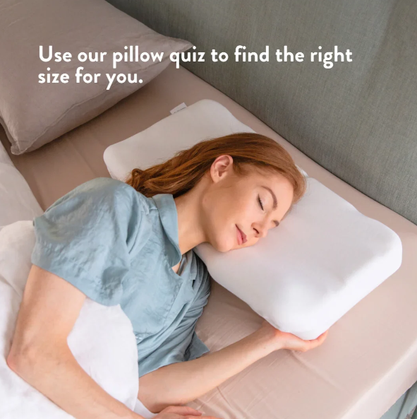 Putnam's Neck Support Foam Pillow - Neck Support Pillow To Aid Restful Sleep - Standard Foam