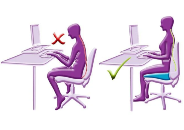 Memory Foam Wedge - Car & Office (3¾")