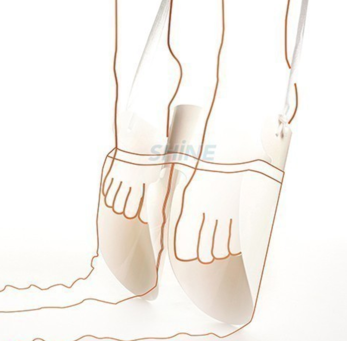 Tights Aid - Pantyhose Aid - Shaped Plastic Tights Puller Aid with Tapes