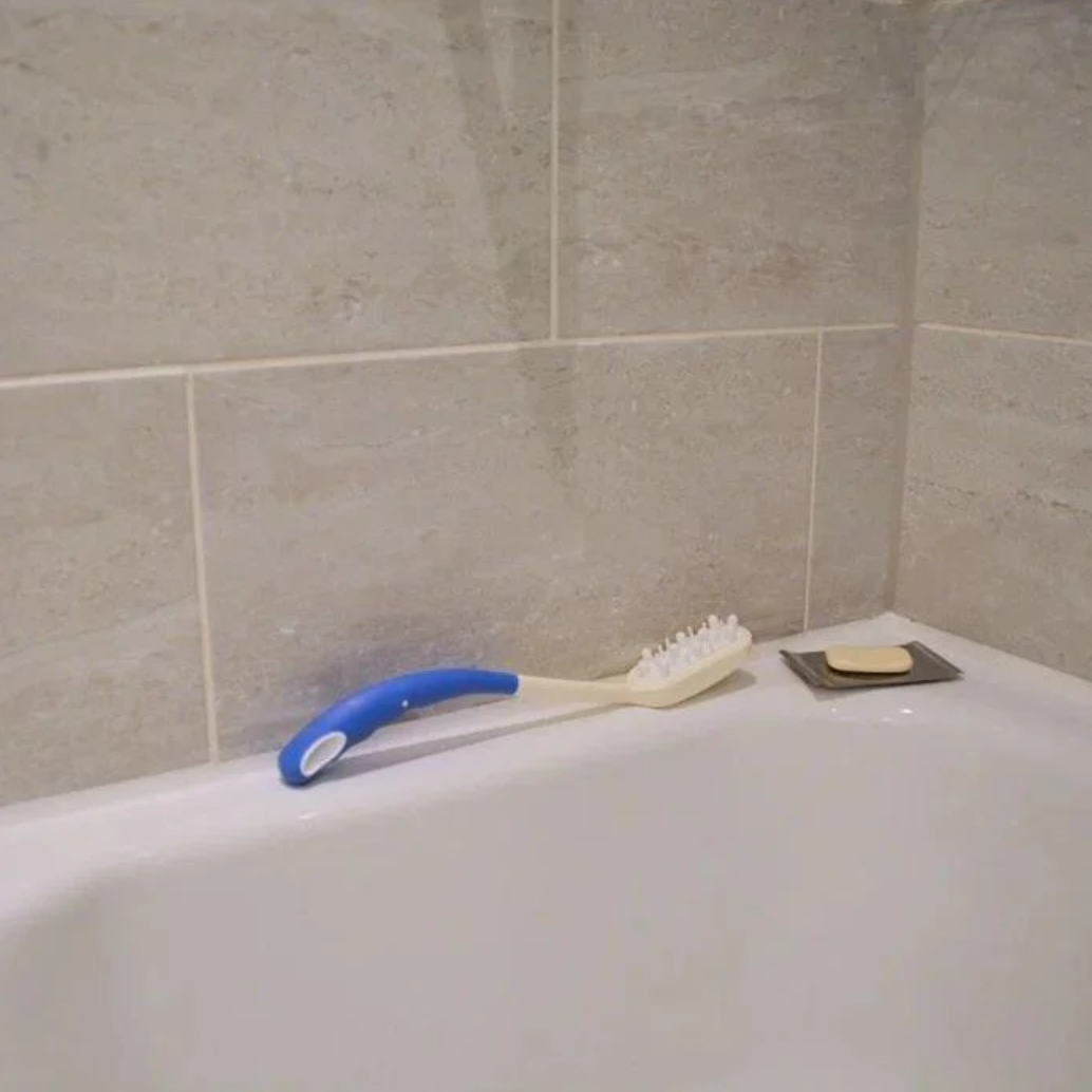 Long Handle Hair Wash Aid: Extra Reach Scalp Massager for Independent Hair Care