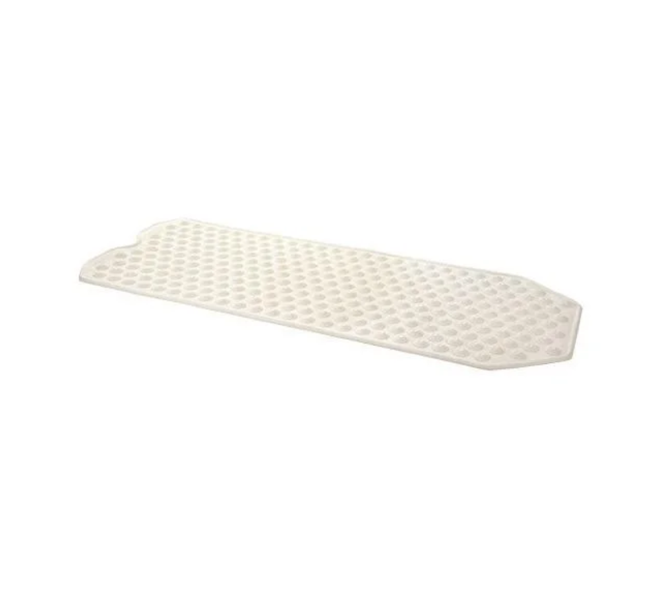 Extra Long Bath Mat: Natural Rubber Anti-Slip Protection for Full Bath Safety