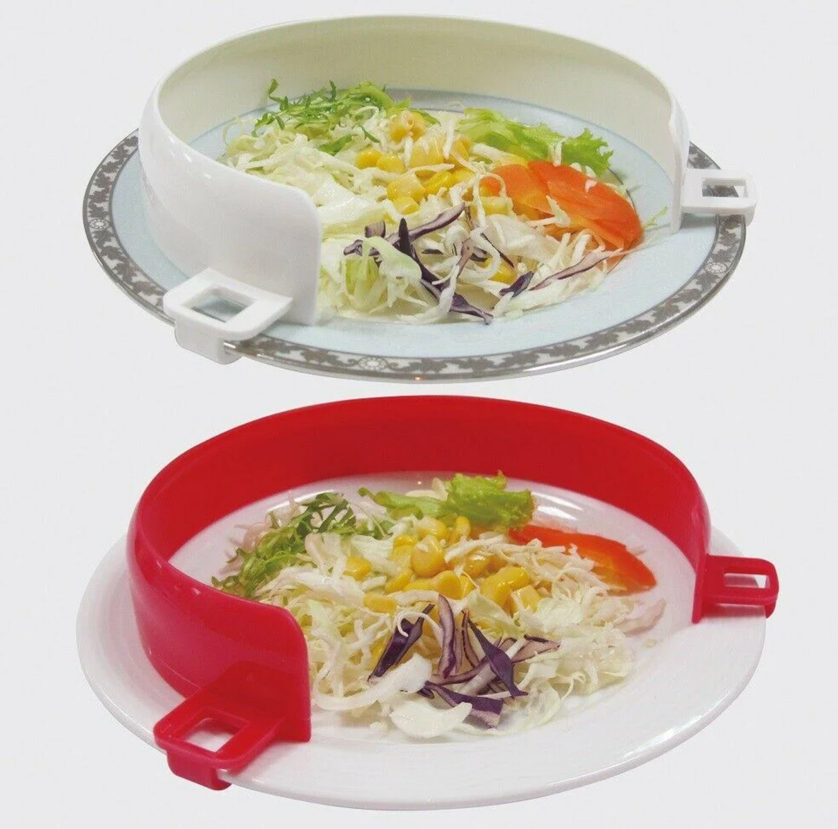 Plate Guard: The Essential Dining Aid for One-Handed Eating and Easy Scooping