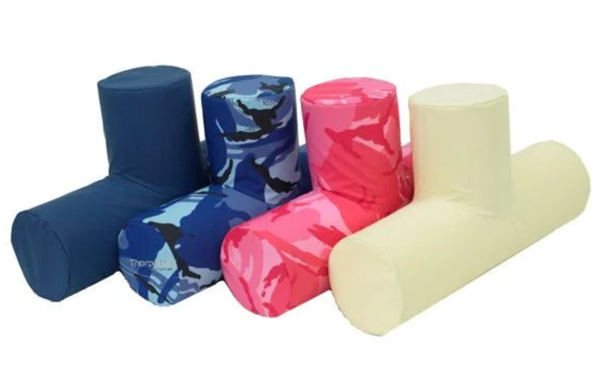 T-Roll Leg Positioner | Hip Abduction, Posture Control, Wipe-Clean (Multiple Sizes)