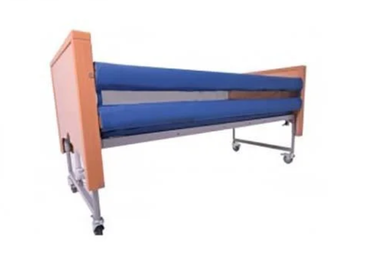 Wooden Rail Bed Bumpers | Concertina Net, Wipe-Clean/Washable, Anti-Entrapment (180cm-220cm)