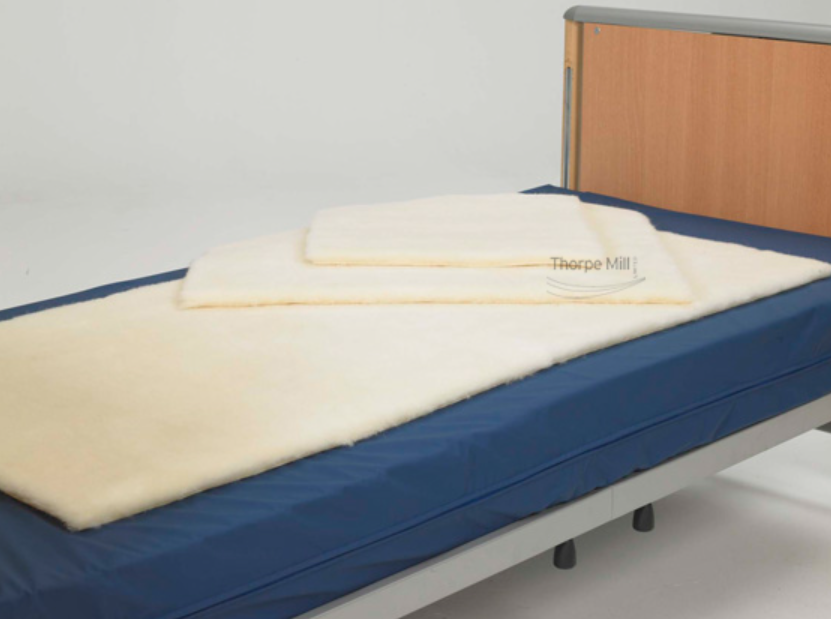 Shearex Pure Wool Pile Fleece | Deep-Pile, Hot Washable Pressure Relief Pads (Multiple Sizes)