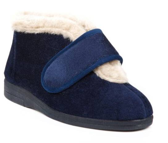 Val - Ladies Extra Wide Bootie Slippers (Extra Wide Fit 4E-6E)