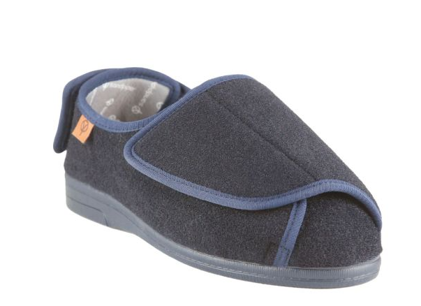 Walter Men’s Extra-Wide Fold-Flat Slipper Extra Wide Fit (4E-6E)
