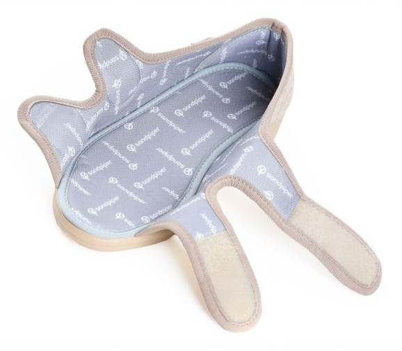 Dora Ladies Ultra-Wide Open Toe Canvas Sandal Ultra Wide Fit (6E)