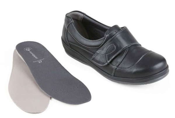 Farden Ladies Extra-Wide Touch Fastening Shoe Extra Wide Fit (4E-6E)