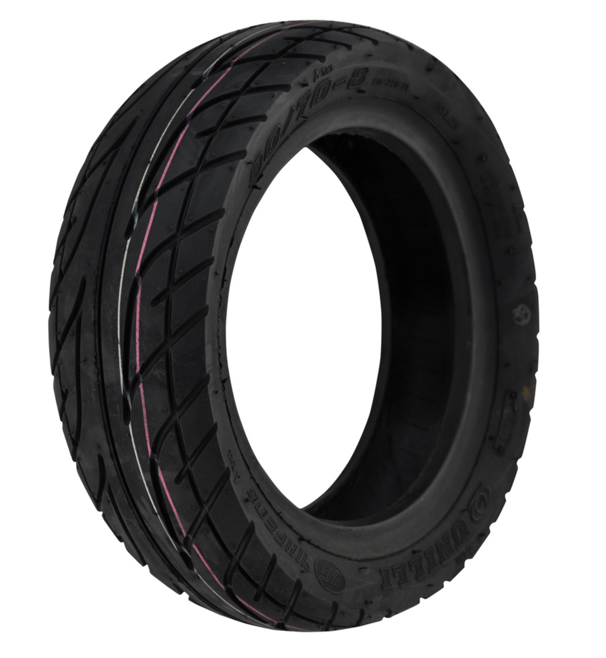90/70-8 Black Low-Profile Mobility Scooter Tyre: Superior Stability and Smooth Performance