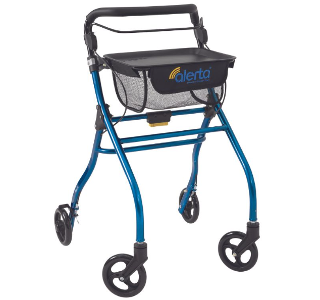 Alerta Four-Wheel Aluminium Indoor Rollator