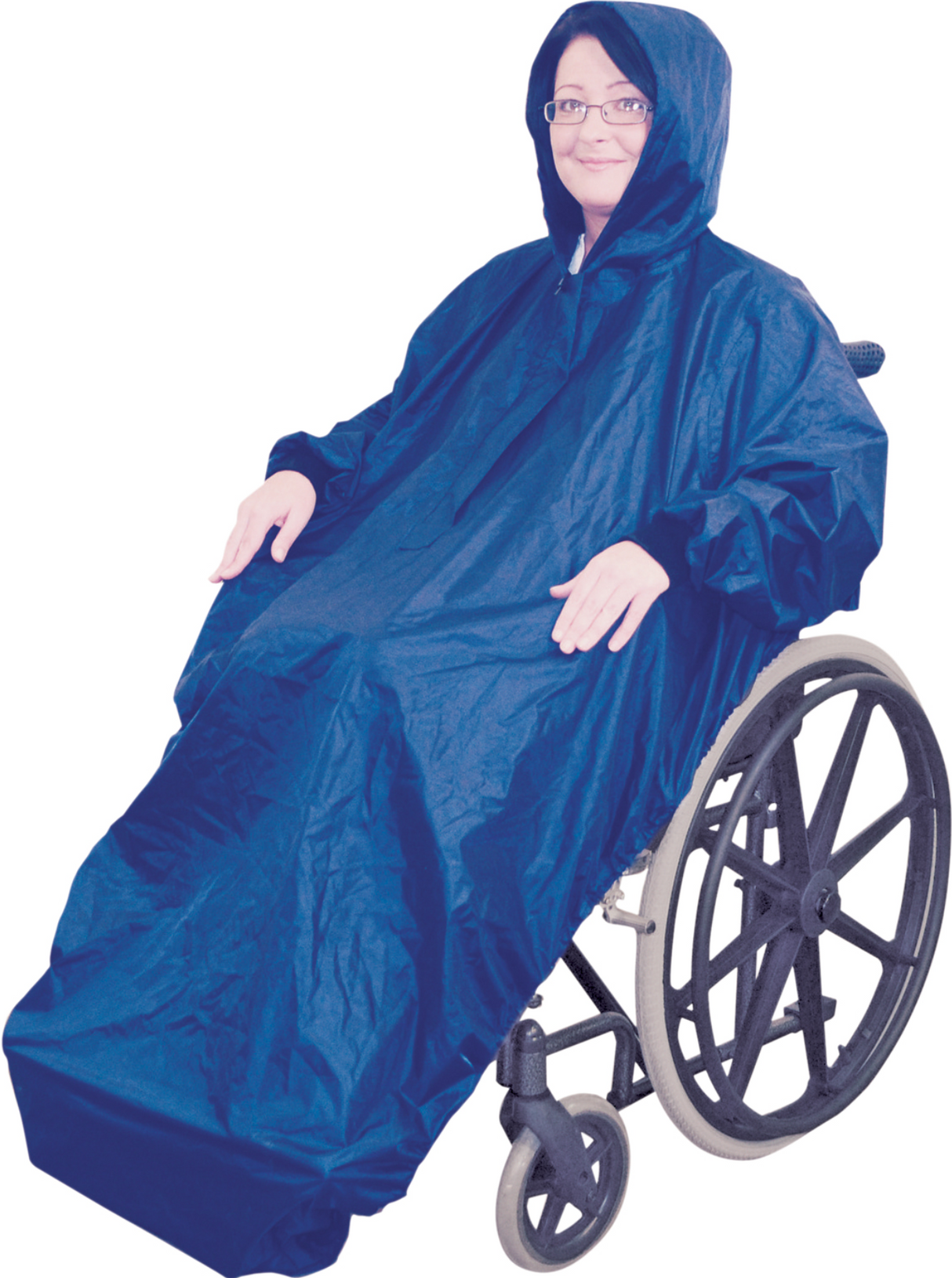 Fleece Lined Wheelchair Mac With Sleeves