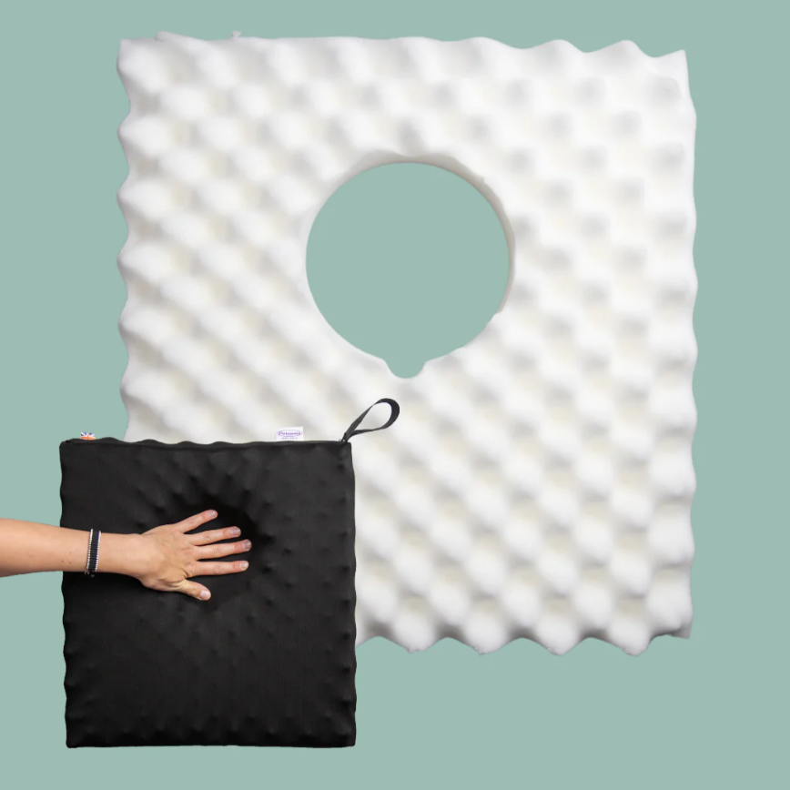 Putnams Standard Sero Pressure Relief Cushion / Navy Waterproof Cover