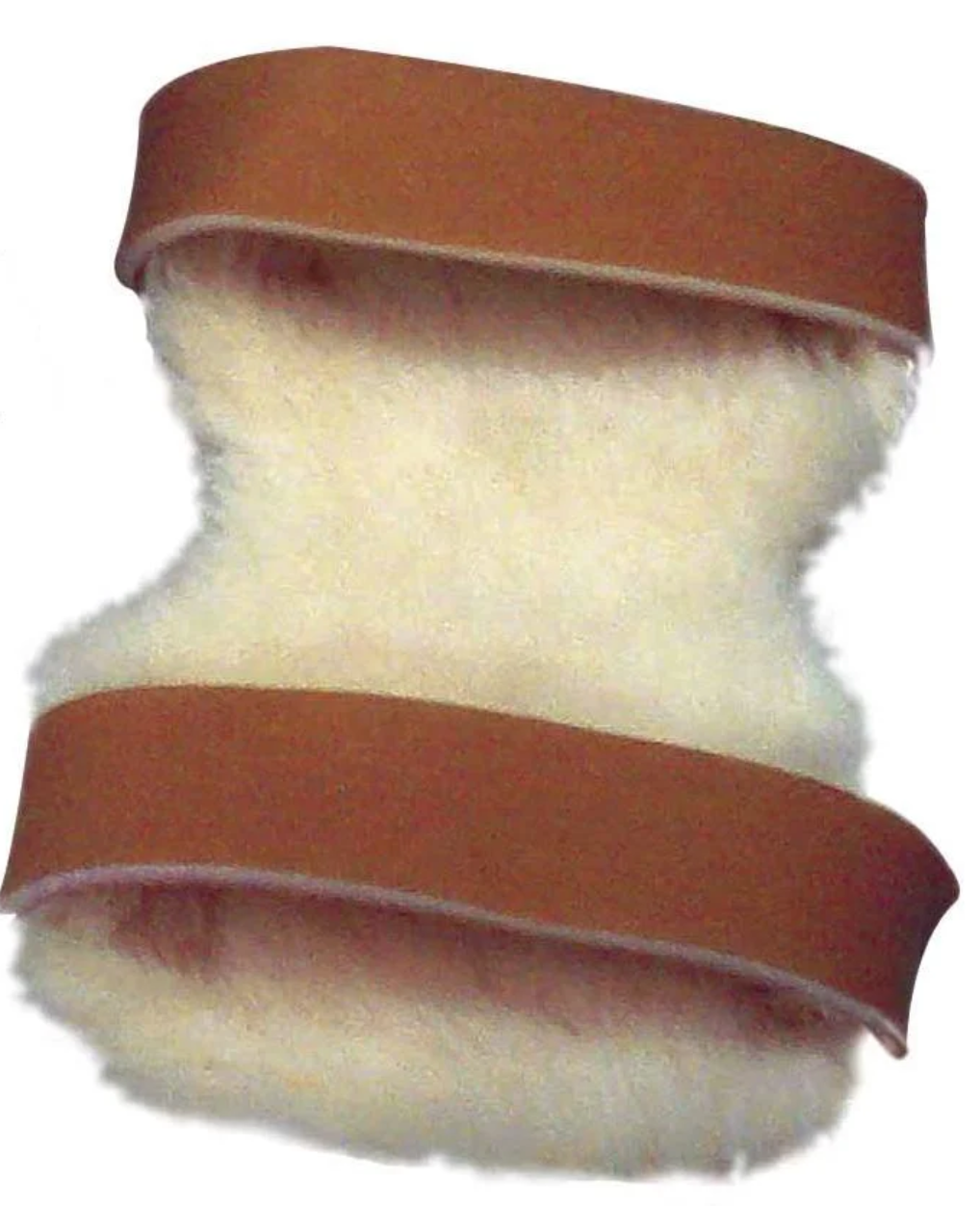 Wool Pile Elbow Protectors | Adjustable Pressure Sore Prevention Aid (100% Wool)