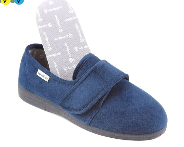 Sophie Extra Wide Ladies Slipper (Extra Wide Fit 4E-6E)