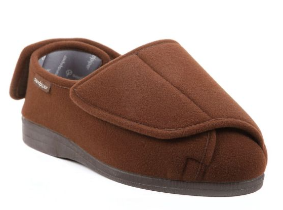 Walter Men’s Extra-Wide Fold-Flat Slipper Extra Wide Fit (4E-6E)