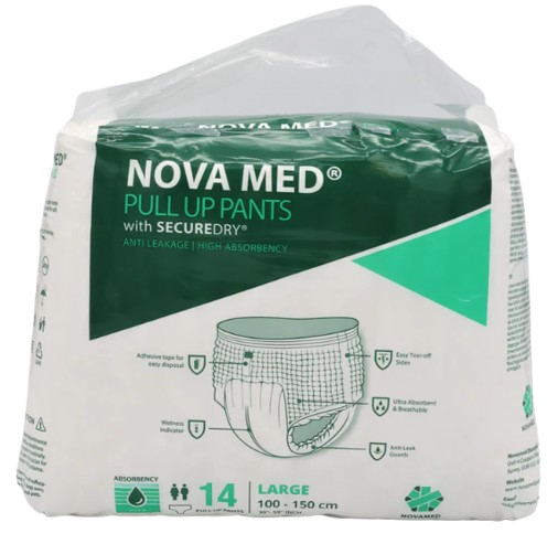 Novamed Pullups: High-Absorbency Incontinence Pants