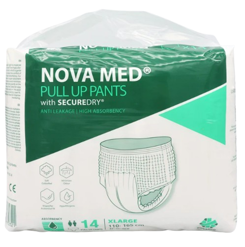 Novamed Pullups: High-Absorbency Incontinence Pants