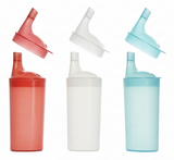 Plastic Feeding Cup With 2 Lids