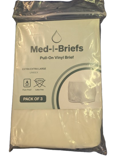 Unisex Waterproof Pants - Soft Vinyl Incontinence Aids