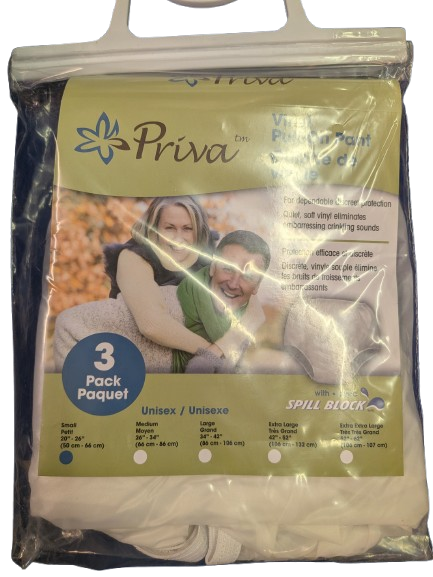 Unisex Waterproof Pants - Soft Vinyl Incontinence Aids