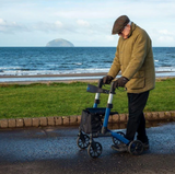 Alerta Four Wheel Aluminium Foldable Walker