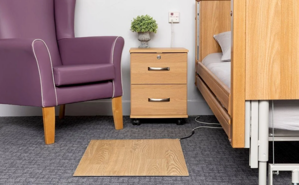 Secure Sensor Mat Wired Wood Alertamat - Patient Sensor Mats – Bayliss Mobility