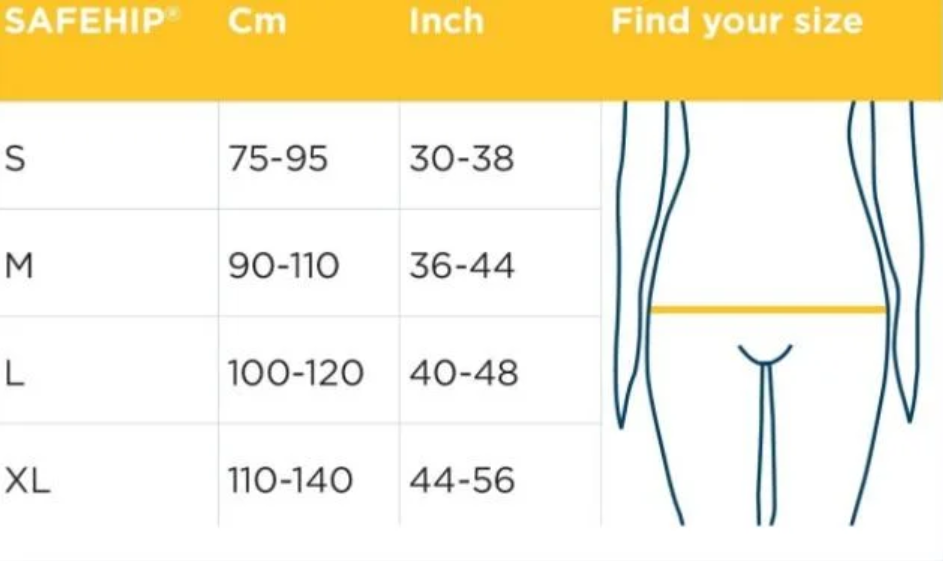 Female Safehip AirX Hip Protector Pant