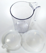 Adult Feeding Cup with Two Attachable Lids
