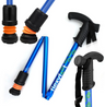 Flexyfoot Folding Walking Stick With Derby Handle