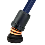 Flexyfoot Soft Grip Double Adjustable Crutches - Closed Cuff