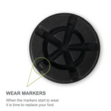 Flexyfoot Soft Grip Open Cuff Crutches