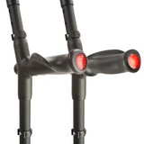 Flexyfoot Comfort Grip Double Adjustable Crutches - Closed Cuff