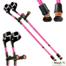 Flexyfoot Comfort Grip Double Adjustable Crutches - Closed Cuff