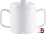 2 Handled Adult Feeding Cup - Two Handled Mug With Or Without Lid
