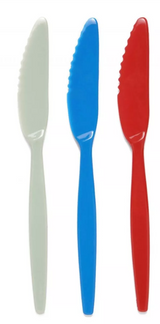 Antibacterial Dining Set - Plate, Bowl, Knife, Fork & Dessert Spoon