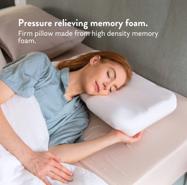 Putnam Memory Foam Pillow: Ergonomic Support for Back and Side Sleepers