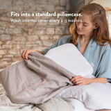 Putnam Memory Foam Pillow: Ergonomic Support for Back and Side Sleepers