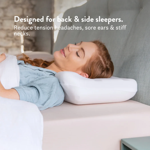 Putnam's Neck Support Foam Pillow - Neck Support Pillow To Aid Restful Sleep - Standard Foam