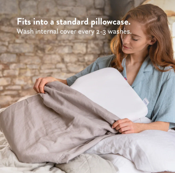 Putnam's Neck Support Foam Pillow - Neck Support Pillow To Aid Restful Sleep - Standard Foam