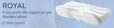 Putnam's Neck Support Foam Pillow - Neck Support Pillow To Aid Restful Sleep - Standard Foam