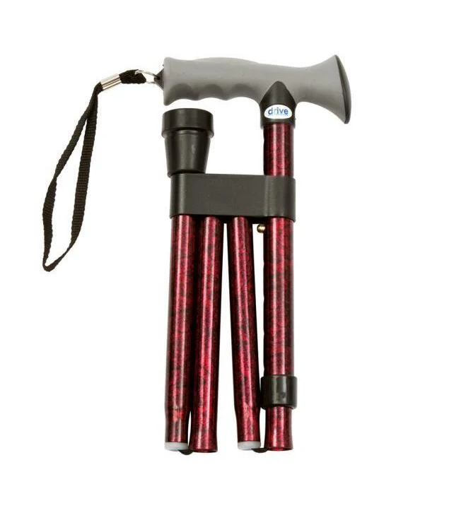 Soft Grip Folding Cane