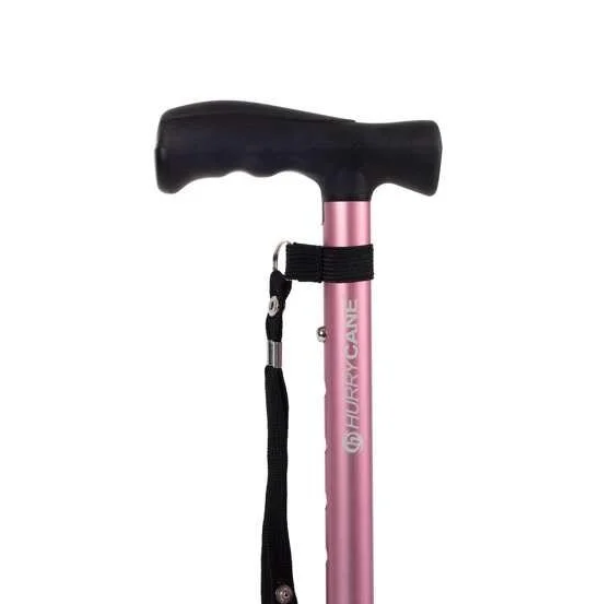 HurryCane Comfort Edition Folding Walking Stick