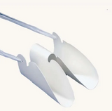 Tights Aid - Pantyhose Aid - Shaped Plastic Tights Puller Aid with Tapes