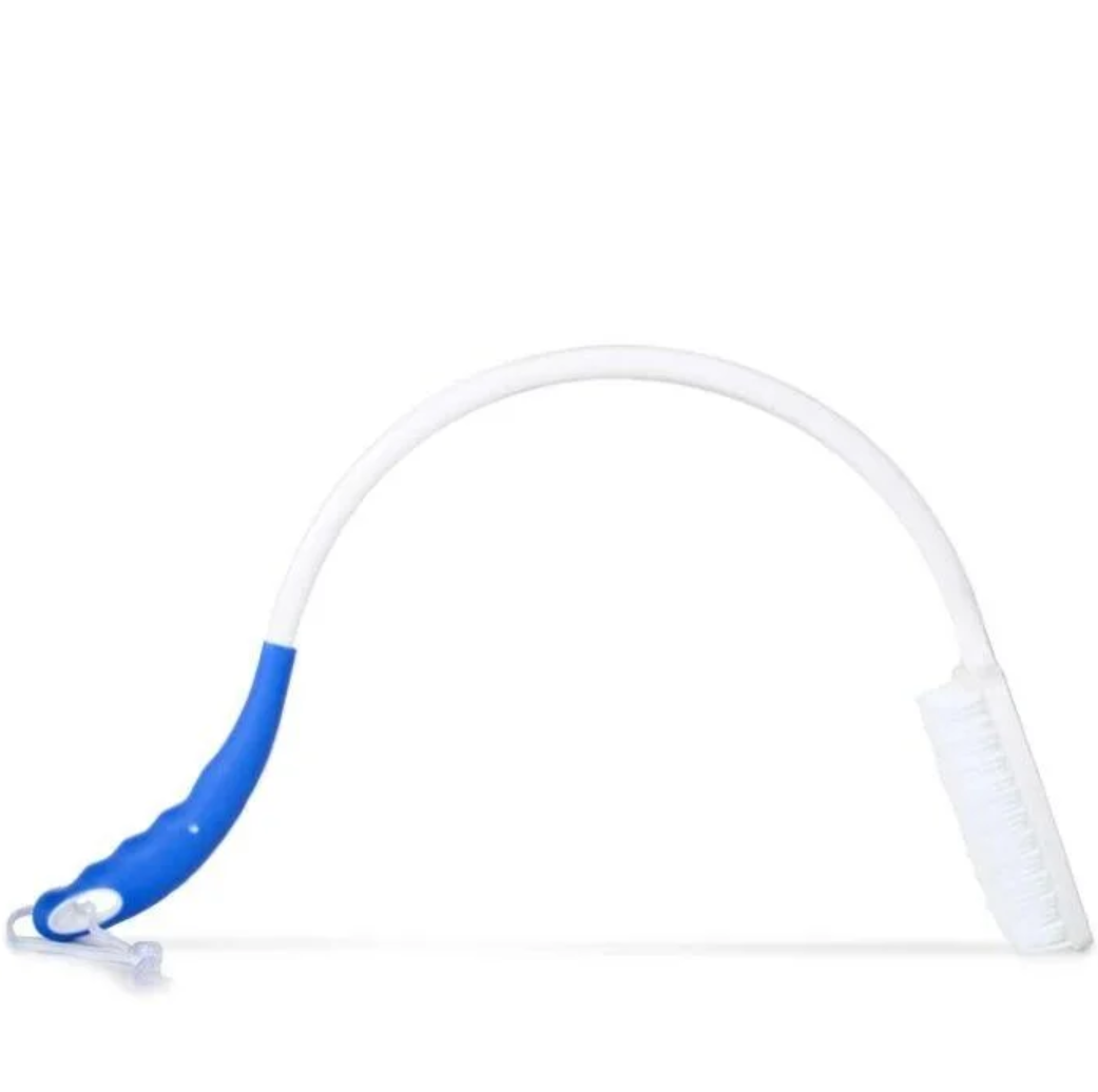 Curved Bath Brush: Extra Long Reach for Independent Bathing with Limited Mobility